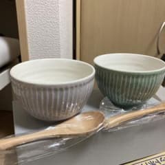 aito ペア　茶碗　スプーンのサムネイル