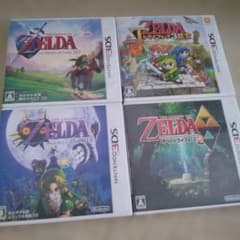 3DS】ゼルダの伝説 ソフト4本セット まとめ売り - メルカリ