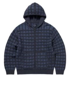 定価28600円　thisisneverthat ウール混ニットジップパーカーのサムネイル