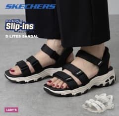 スケッチャーズ サンダル スリップインズ ディーライツ クラシック キャッチのサムネイル