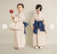 新品タグ付き✴︎2WAY 小花柄セパレート浴衣 100cm ブランシェスのサムネイル