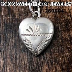 スウィートハートジュエリー シルバー ヴィンテージ ネックレス NAVY