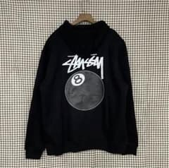STUSSY ステューシー エイトボール パーカー プルオーバーのサムネイル