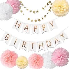 誕生日のお祝いセット★飾りつけのサムネイル