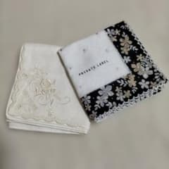 PRIVATE LABEL・JUNKO SHIMADA 花柄ハンカチ2枚セットのサムネイル