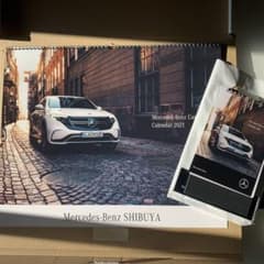 メルセデスベンツ　2021年　壁掛けカレンダー&卓上カレンダーのサムネイル