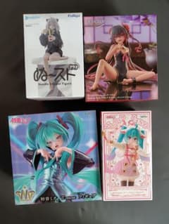 最新 プライズ フィギュア 4点セット - メルカリ