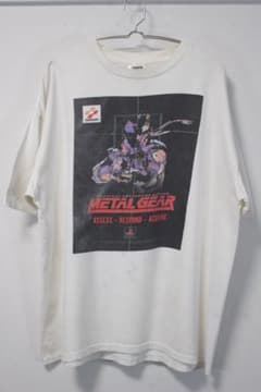 90s メタルギアソリッド　ヴィンテージ　tシャツ ゲーム　KONAMI コナミのサムネイル