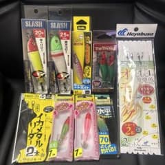 イカメタル 仕掛け エギ スッテ9点セットまとめ売り（おまけ付）ヤマシタがまかつ