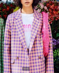 MAISON SPECIAL ２WAYチェックジャケット 半袖 長袖 ピンク MAISON SPECIAL 2WAYチェックジャケット 半袖 長袖 ピンク - メルカリ