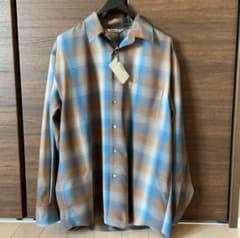 AURALEE SUPER LIGHT WOOL CHECK SHIRTのサムネイル