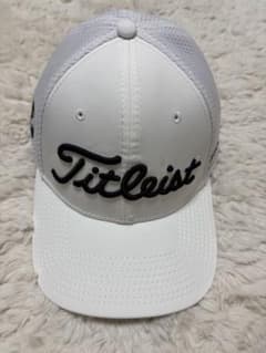 【新品未使用】Titleist タイトリスト ゴルフキャップ ホワイト／ブラックのサムネイル