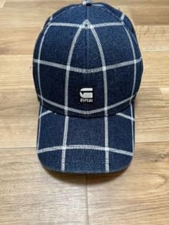 G-STAR RAW キャップ デニム チェック柄のサムネイル