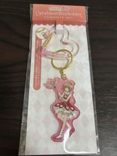 카드 캡터 사쿠라 아크릴 카라비나 열쇠 고리