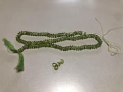 ペリドット そろばん 一連（約35cm）のサムネイル