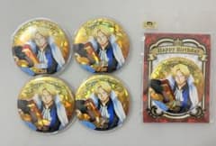 ONE PIECE サボ バースデー缶バッジ 5個セットのサムネイル