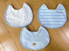 乳児用スタイ MIKIHOUSE(ミキハウス) 3枚セットのサムネイル