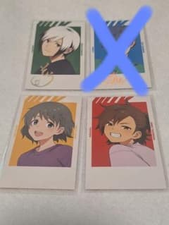 sideM　FiFS　フォト風カード　箔押　ノーマル　想楽　巻緒　志狼のサムネイル