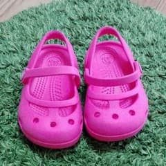 クロックス　C4  12～12.5cm  ピンクのサムネイル
