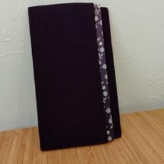 袱紗 ふくさ 紫 花柄のサムネイル
