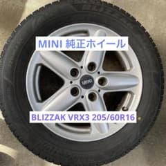 MINI純正ホイール＋BLIZZAK VRX3 205/60R16 - メルカリ