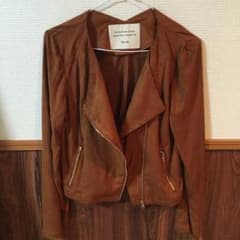 本日お値下げ MIIA  ミーア  ライダース   カーディガンのサムネイル