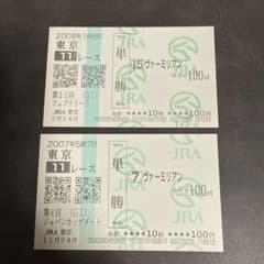 期限切れ現地単勝馬券】 ウオッカ天皇賞・秋| Buyee日本代购服务| 于