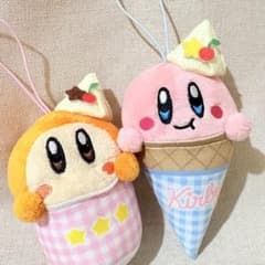 커비 와돌디 봉제 ​​인형 키 체인 스트랩 정리 판매 스위트