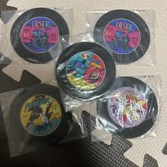 하즈빈호텔 이치 반 쿠지 G상 레코드풍 고무 코스터