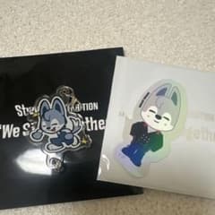 Stray Kids Wolf Chan アクリルキーホルダー ステッカーセットのサムネイル