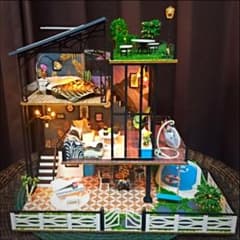 としこ様専用 ドールハウス  キット 完成品のサムネイル