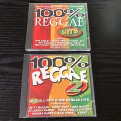 100% REGGAE HITS 1.2 CD2枚セット レゲエ - メルカリ