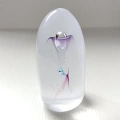 硝子造形作家 野田雄一 富山ガラス工房 アートガラス 作品 オブジェ 置物 硝子造形作家 野田雄一 富山ガラス工房 アートガラス 作品 オブジェ