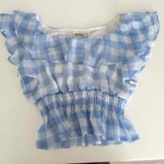 GRLギンガムチェック柄シフォンのサムネイル
