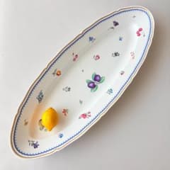 リチャード ジノリ イタリアンフルーツ オーバル サービングプラッター