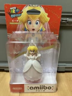 amiibo 복숭아 웨딩 스타일 슈퍼 마리오 오디세이 아미보