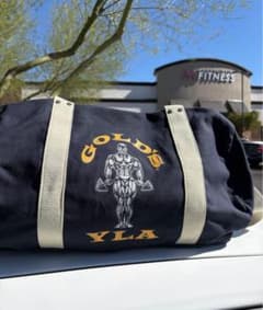 YOUNGLA GOLD'S GYM Legacy Canvas Bag - メルカリ