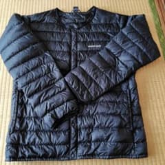 mont-bell メンズ ブラック S スペリオルラウンドネックダウンのサムネイル