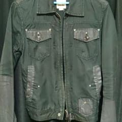 DIESEL ブラックデニムジャケットのサムネイル