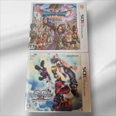 3DS 소프트 드래곤 퀘스트 11 킹덤 하트 2 개 세트 정리 판매