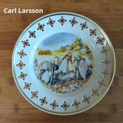 カール ラーション ／Carl Larsson／ プレート／収穫／B＆G - メルカリ