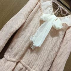 LIZ LISA ピンクリボンニットのサムネイル
