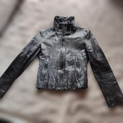 Yasuyuki Ishii 黒 レザージャケット