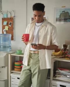 U54 QLS SHIRTS LT CHAMBRAY BIG YANK Lのサムネイル