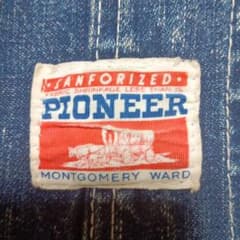 50s PIONEER デニム カバーオール オンブック級　モンゴメリーワード社 50s PIONEER デニム カバーオール オンブック級 モンゴメリーワード社