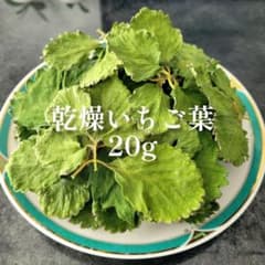 ジュークFAMILYのおやつ】乾燥いちご葉 20g 小動物 うさぎ チンチラ