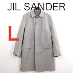 H5656-27◾️ジルサンダー コットン ステンカラーコート - メルカリ