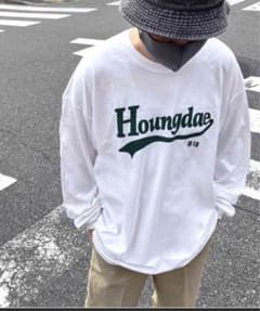 カレッジロゴ プリントロングTシャツのサムネイル
