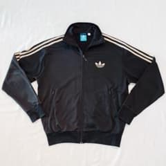 adidas アディダス トラックジャケット ジャージ ゴールド 刺繍ロゴのサムネイル