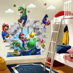 ☆マリオ☆ウォールステッカー☆のサムネイル